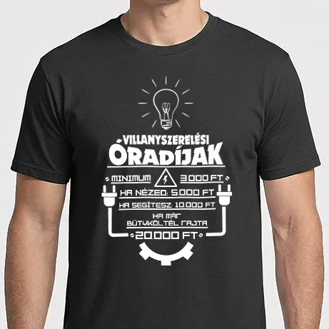 Férfi Imperial póló - Villanyszerelési óradíjak