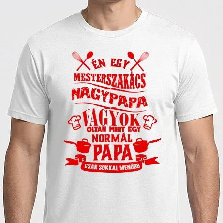 Férfi Imperial póló - Mesterszakács nagypapa