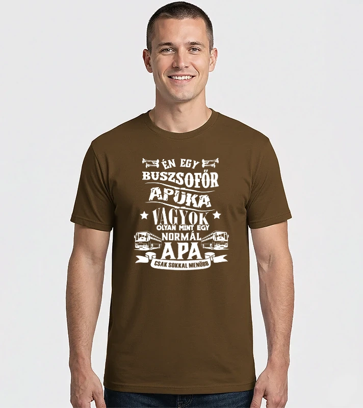Buszsofőr apuka – Férfi Imperial póló