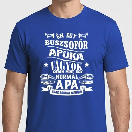 Férfi Imperial póló - Buszsofőr apuka
