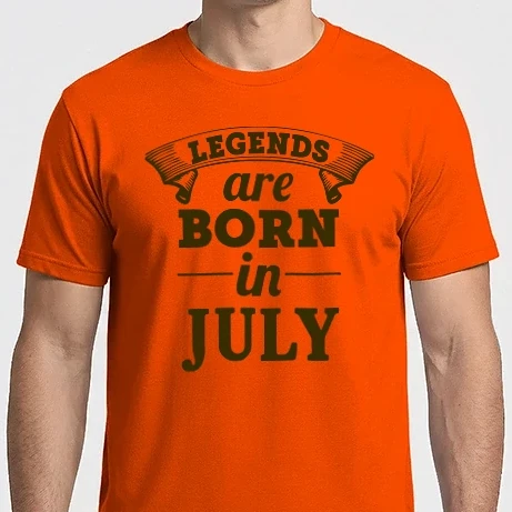 Férfi Imperial póló - Legends are born in - July