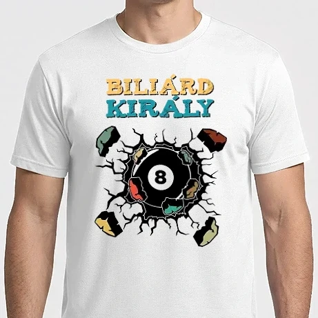 Férfi Imperial póló - Biliárd király 