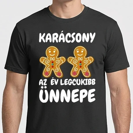 Férfi Imperial póló - Karácsony az év legcukibb ünnepe - karácsony - ünnep - cuki - karácsonyi póló - karácsonyi polo
