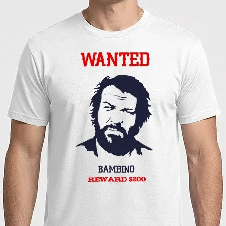 Férfi Imperial póló - WANTED BAMBINO - Bud Spencer