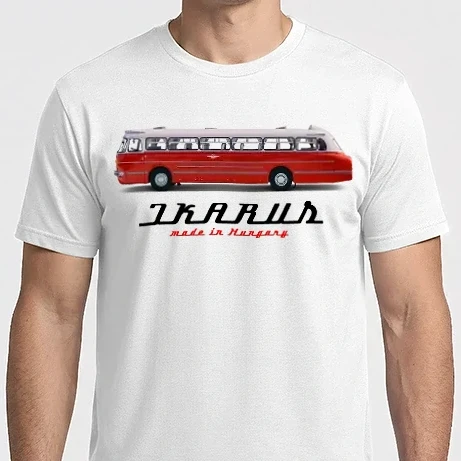 Férfi Imperial póló - Ikarus busz színezhető minta