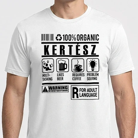 Férfi Imperial póló - Organic kertész 