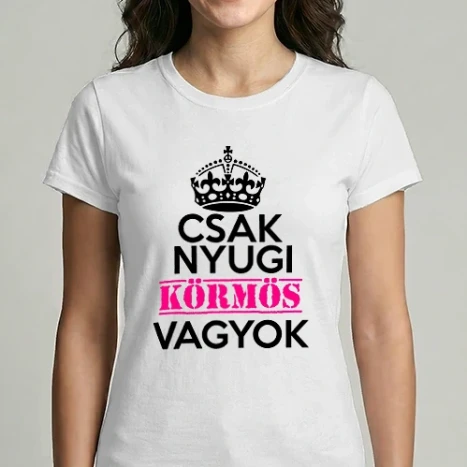 Női Imperial póló - Keep Calm körmös