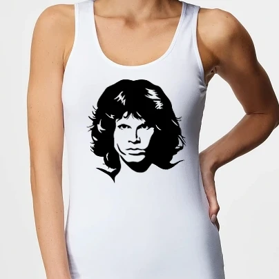 Női top - Jim  Morrison pólóra
