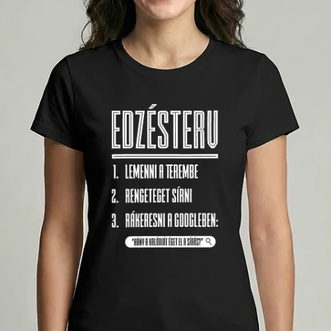Női Imperial póló - Edzésterv