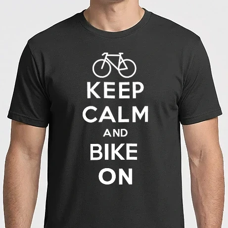 Férfi Imperial póló - Keep Calm And Bike On