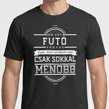 Férfi Imperial póló - Én egy menő FUTÓ vagyok