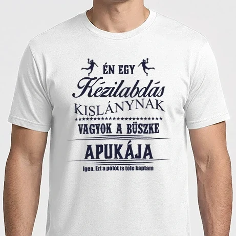Férfi Imperial póló - Kézilabdás lány apukája