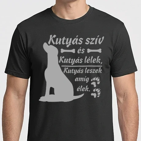 Férfi Imperial póló - Kutyás szív, kutyás lélek