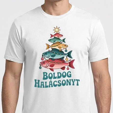 Férfi Imperial póló - Boldog Halácsonyt