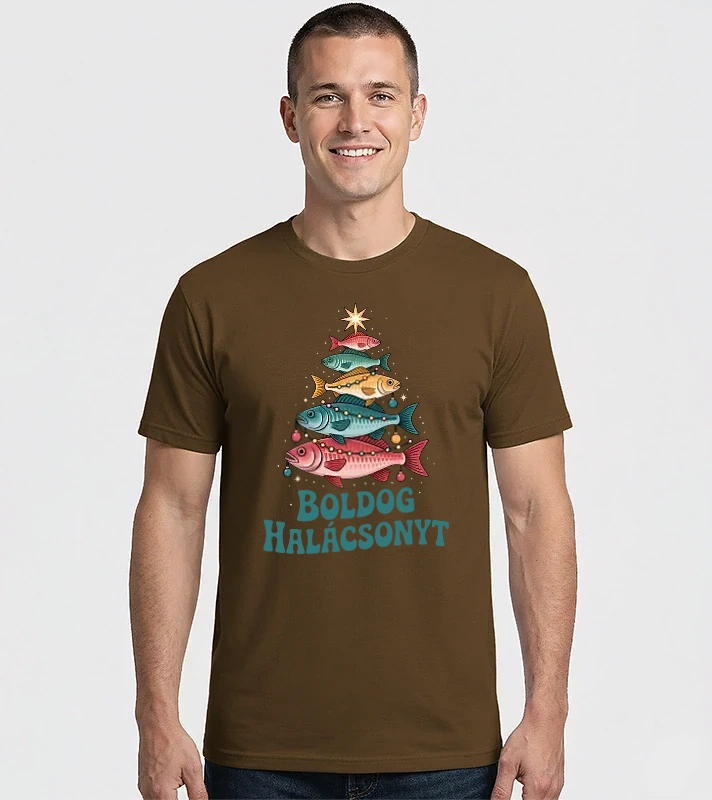 Boldog Halácsonyt – Férfi Imperial póló