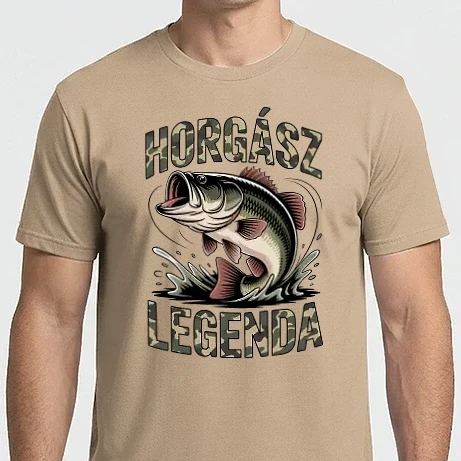 Férfi Imperial póló - Horgász legenda