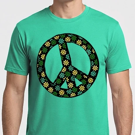 Férfi Imperial póló - Peace