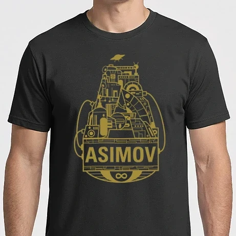 Férfi Imperial póló - Asimov Forever