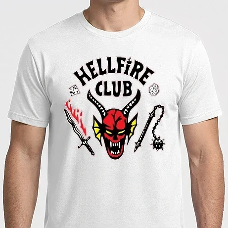 Férfi Imperial póló - Eredeti Pokol tűze klub Stranger Things