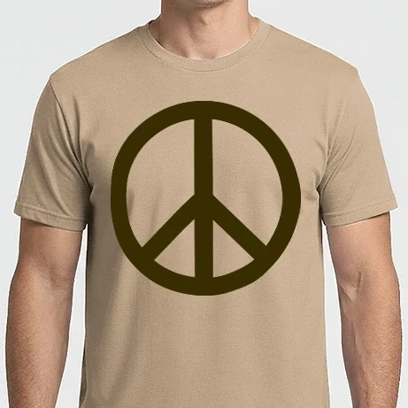 Férfi Imperial póló - Peace symbol