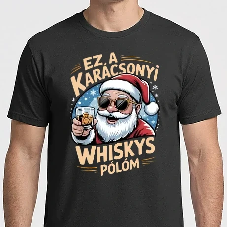Férfi Imperial póló - Ez a Karácsonyi Whiskys pólóm