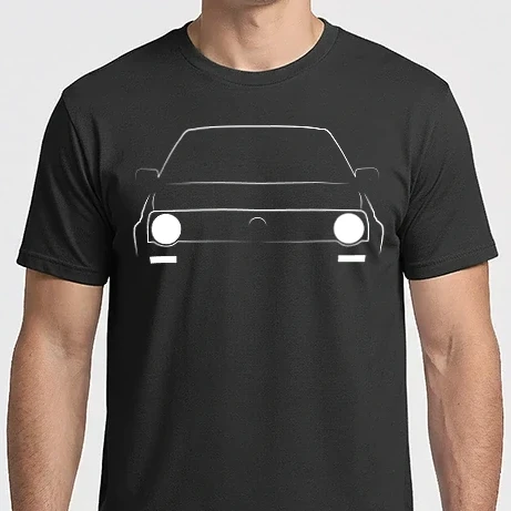 Férfi Imperial póló - VW Golf 2 linecar