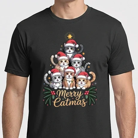 Férfi Imperial póló - Merry Catmas