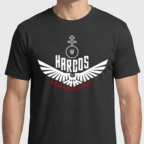 Férfi Imperial póló - Magyar harcos színezhető