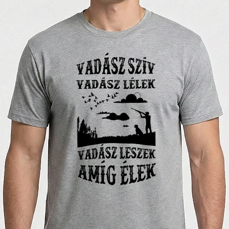 Férfi Imperial póló - Vadász leszek amíg élek
