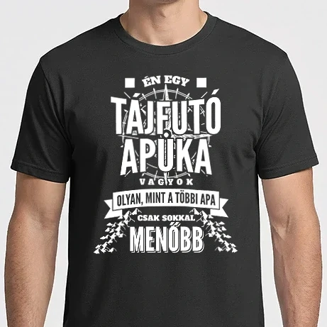 Férfi Imperial póló - Tájfutó apuka