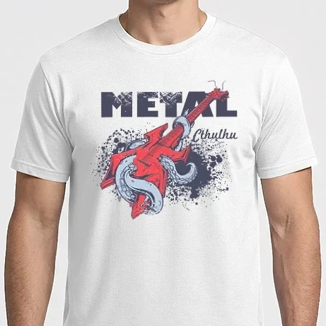 Férfi Imperial póló - Metal Cthulhu