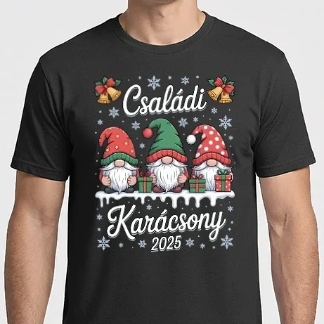 Férfi Imperial póló - Családi Karácsony 2025