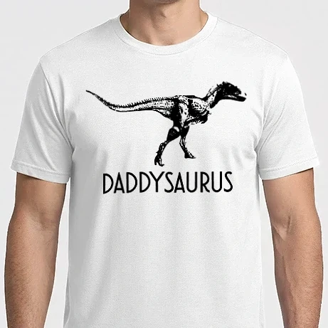 Férfi Imperial póló - Dínócsalád Daddysaurus