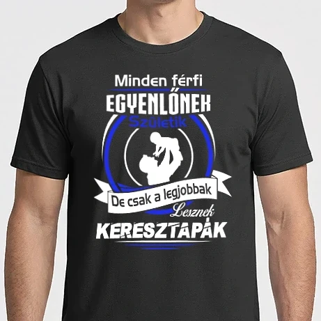 Férfi Imperial póló - Legjobbak a keresztapák