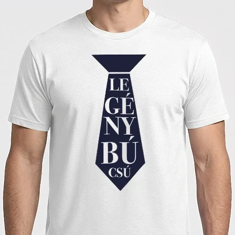 Férfi Imperial póló - LEGÉNYBÚCSÚ nyakkendő