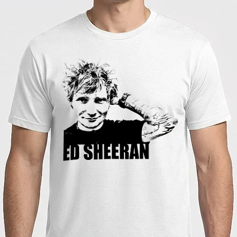 Férfi Imperial póló - Ed Sheeran portré