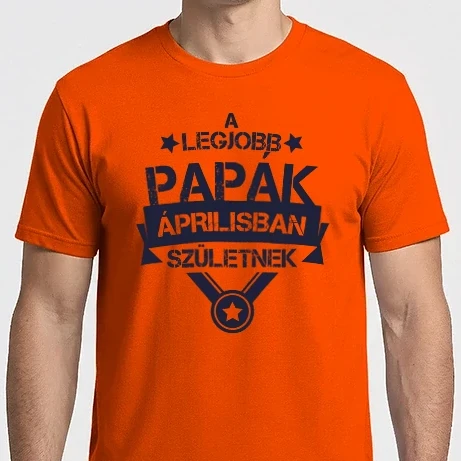Férfi Imperial póló - Csillagos legjobb papák április
