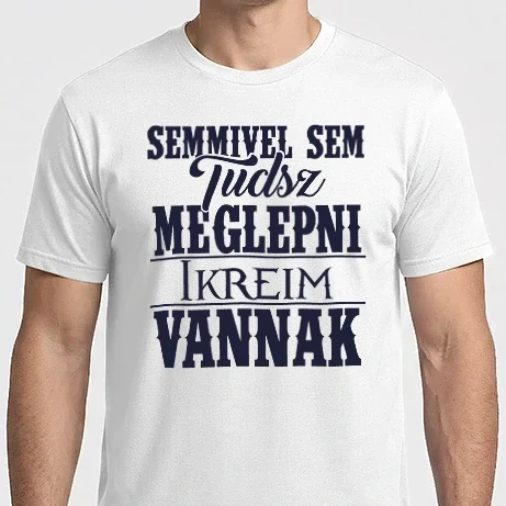 Férfi Imperial póló - Semmivel sem tudsz meglepni, ikreim vannak...