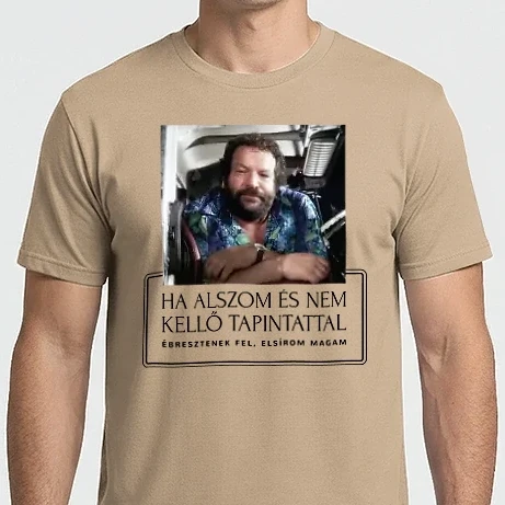 Férfi Imperial póló - Ha alszom és nem kellő tapintattal ébresztenek fel, elsírom magam