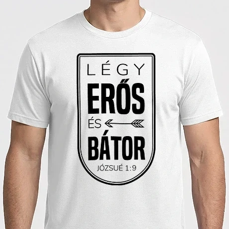 Férfi Imperial póló - Légy erős és bátor