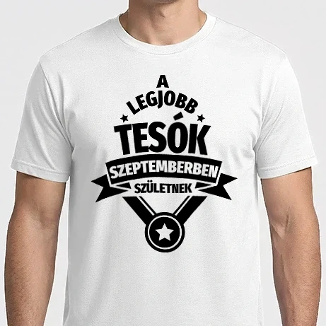 Férfi Imperial póló - csillagos szülinapos tesó szeptember