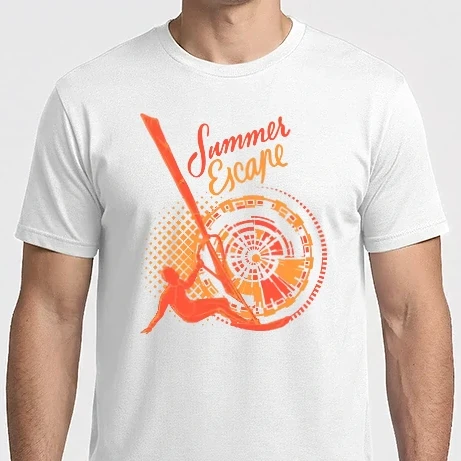 Férfi Imperial póló - Summer Escape Surf