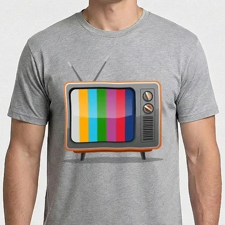 Férfi Imperial póló - Retro televízió