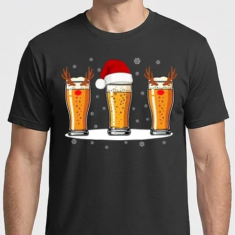 Férfi Imperial póló - Sör & karácsony