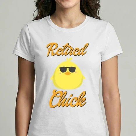 Női Imperial póló - Retired chick