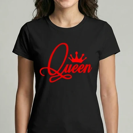 Női Imperial póló - queen királylány királynő színezhető