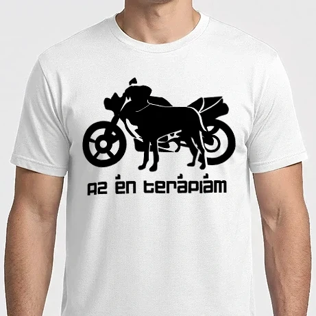 Férfi Imperial póló - Kutya és motor