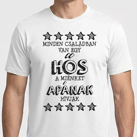 Férfi Imperial póló - Hős apa