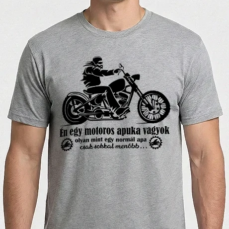 Férfi Imperial póló - Motoros apuka