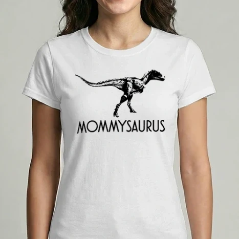 Női Imperial póló - Dínócsalád Mommysaurus